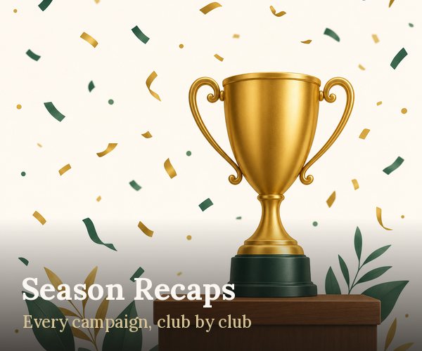 Season recaps, club by club